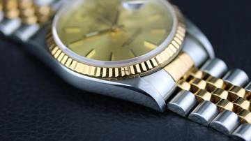 Thumbnail von Rolex Datejust 36 Steel Gold - Champagne - Good Condition - 1998