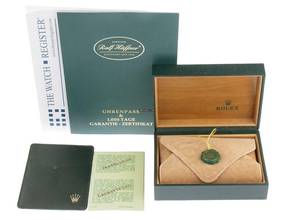 Thumbnail von Rolex Oyster Perpetual Date open 6/9 Ref.1500 1970 original Box sehr gut Vintage