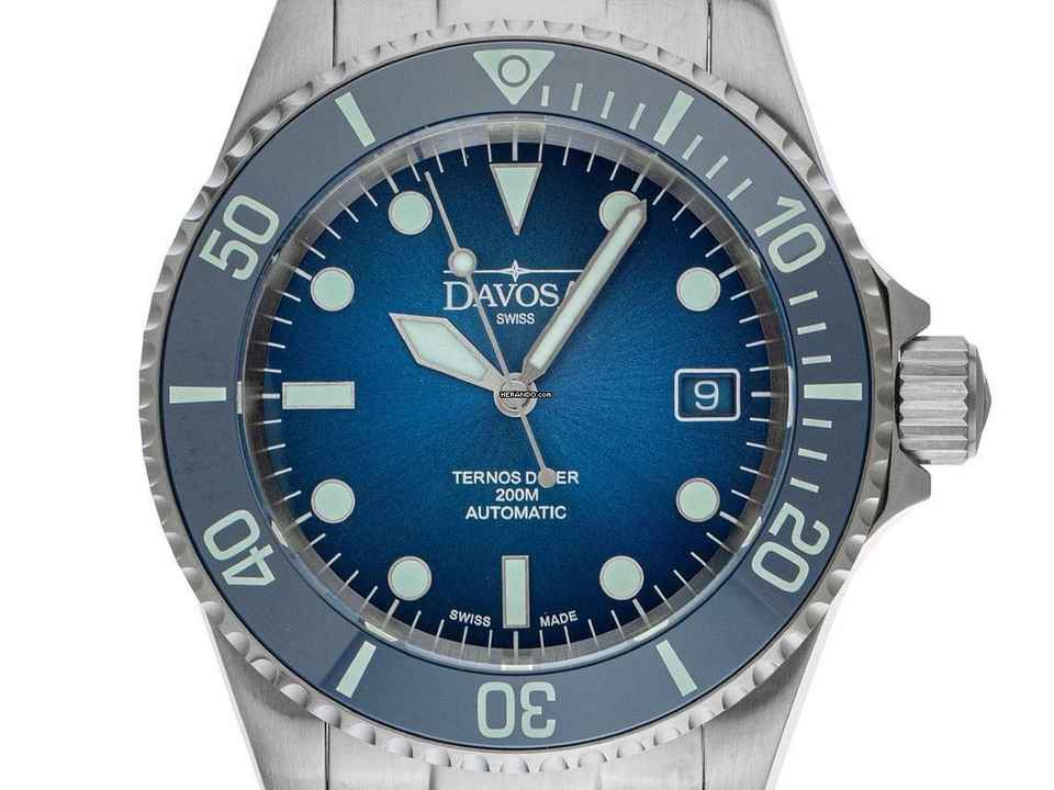  Davosa Ternos Diver Ref.161.554.40 Full Set Neu 