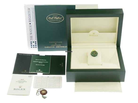  Rolex Daytona Perlmutt Diamanten Ref.116519 2000 Full Set sehr gut Vintage 