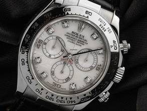 Thumbnail von Rolex Daytona Perlmutt Diamanten Ref.116519 2000 Full Set sehr gut Vintage