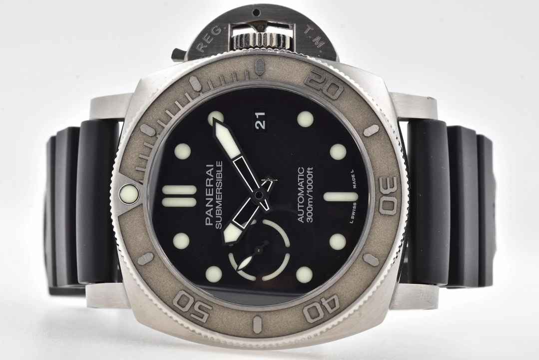  Panerai Luminor Submersible 47mm Titanium Mike Horn PAM00984 PAM 984 Special Edition 