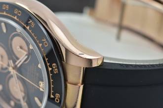 Thumbnail von Rolex Daytona Cosmograph 18k Rose Gold 116515LN Rubber Strap Oysterflex LC100