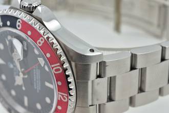 Thumbnail von Rolex GMT-Master II Coke 16710 - Rolex Service 2022 U-Series