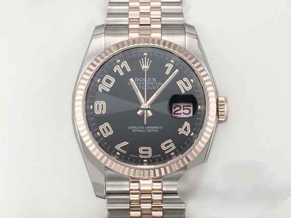  Rolex Datejust 36 36mm 116231 2018 Stahl Rosegold 750 Automatik Gold 