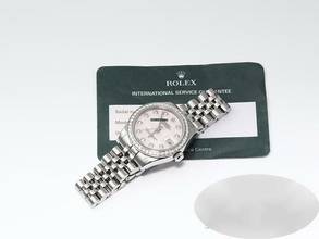 Thumbnail von Rolex Datejust 31 31mm 178384 2011 Stahl Weissgold 750 Cacholong Diamanten Stainless Steel 18kt White Gold Jubilé-band Chronometer Oyster