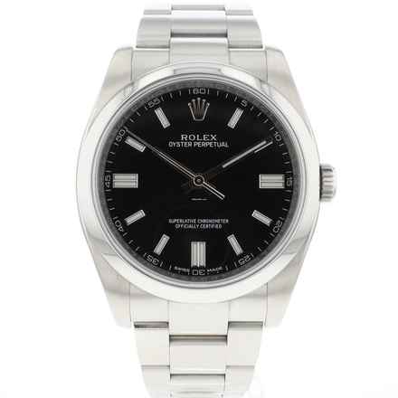  Rolex Oyster Perpetual 36 Black Dial 