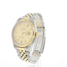 Thumbnail von Rolex Datejust 36 Steel Gold Trapestry Dial