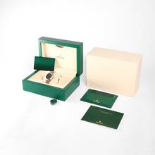 Thumbnail von Rolex Datejust 31 Gold Steel Green Diamond Flower Dial