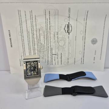  Richard Mille RM 016 RM016-02 Extra Flat Titanium (lançamento 2025) 36x45mm Automático Completo 