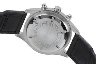 Thumbnail von IWC Fliegeruhr Spitfire Chronograph Schaffhausen Fliegeruhr Chronograph Automatik Stahl IW371702 VP 8300  B&P