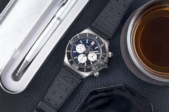 Thumbnail von Breitling Chronomat Super Chronomat B01 44 Chronograph Automatik Ref. AB0136251B2S1 B&P