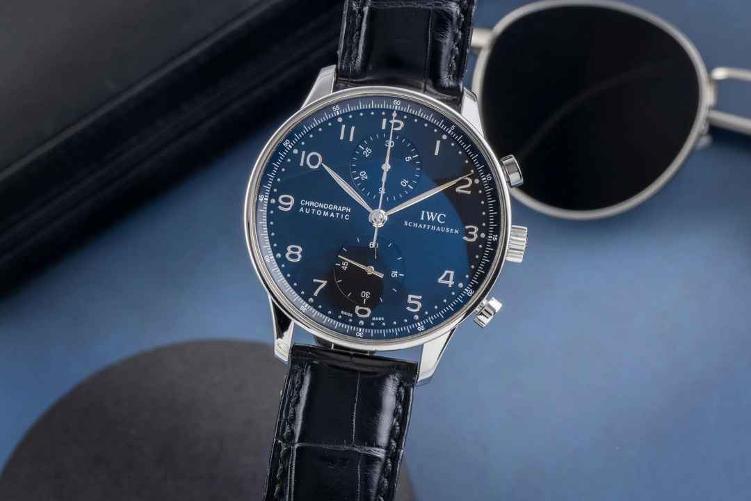 IWC Portugieser Chronograph Stahl Automatik Herrenuhr Ref. IW371447 