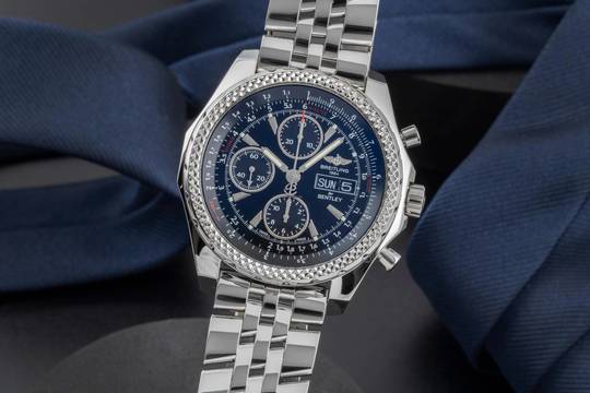  Breitling Bentley GT Chronograph Edelstahl Automatik Herrenuhr Ref. A13362 
