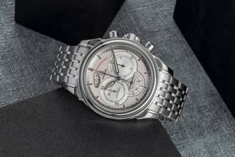 Thumbnail von Omega De Ville Chronograph Stahl Automatik Herrenuhr Ref. 4550.30.00