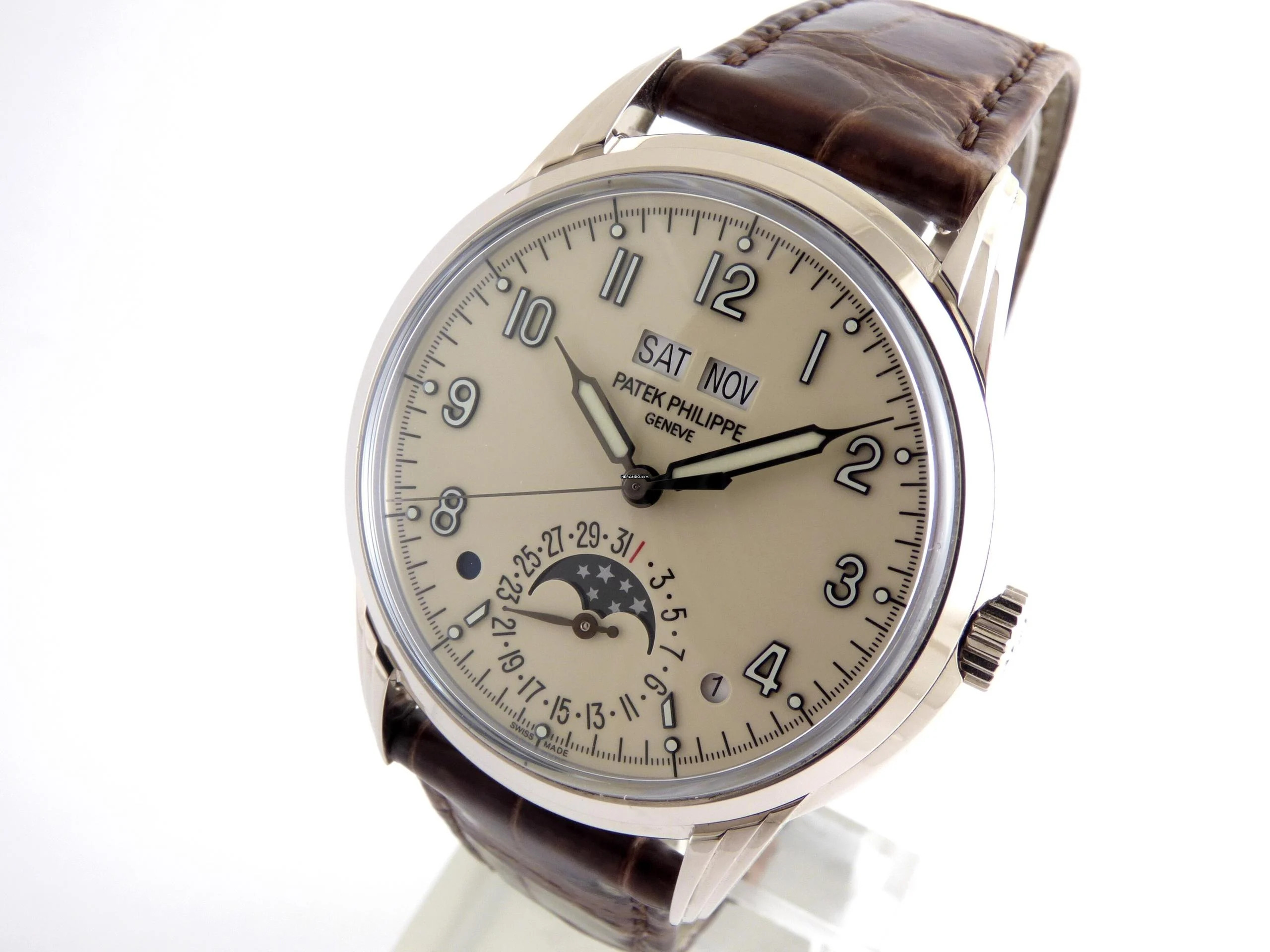 Patek Philippe Perpetual Calendar Whitegold 
