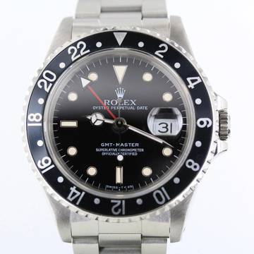  Rolex GMT-Master REF. 16700//FULL SET//LC100//1991 # 682 KS 