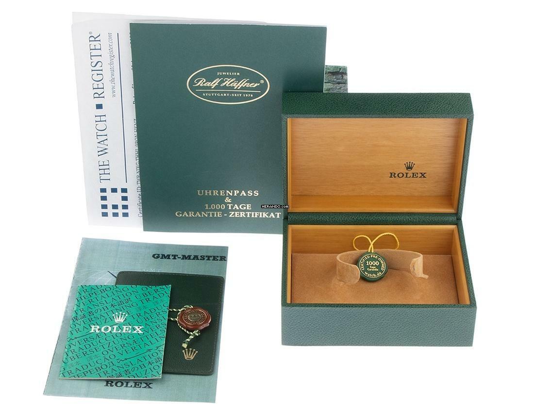 Rolex GMT-Master Coke Ref.16700 1996 Box&Beschreibung sehr gut Vintage