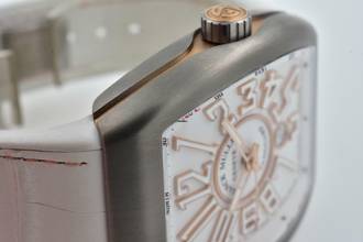 Thumbnail von Franck Muller Vanguard Titanium 18k Ros Gold Limited V45 SC DT White Dial