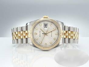 Thumbnail von Rolex Datejust 36 36mm 116233 2019 Diamanten Stahl Gelbgold 750 Automatik