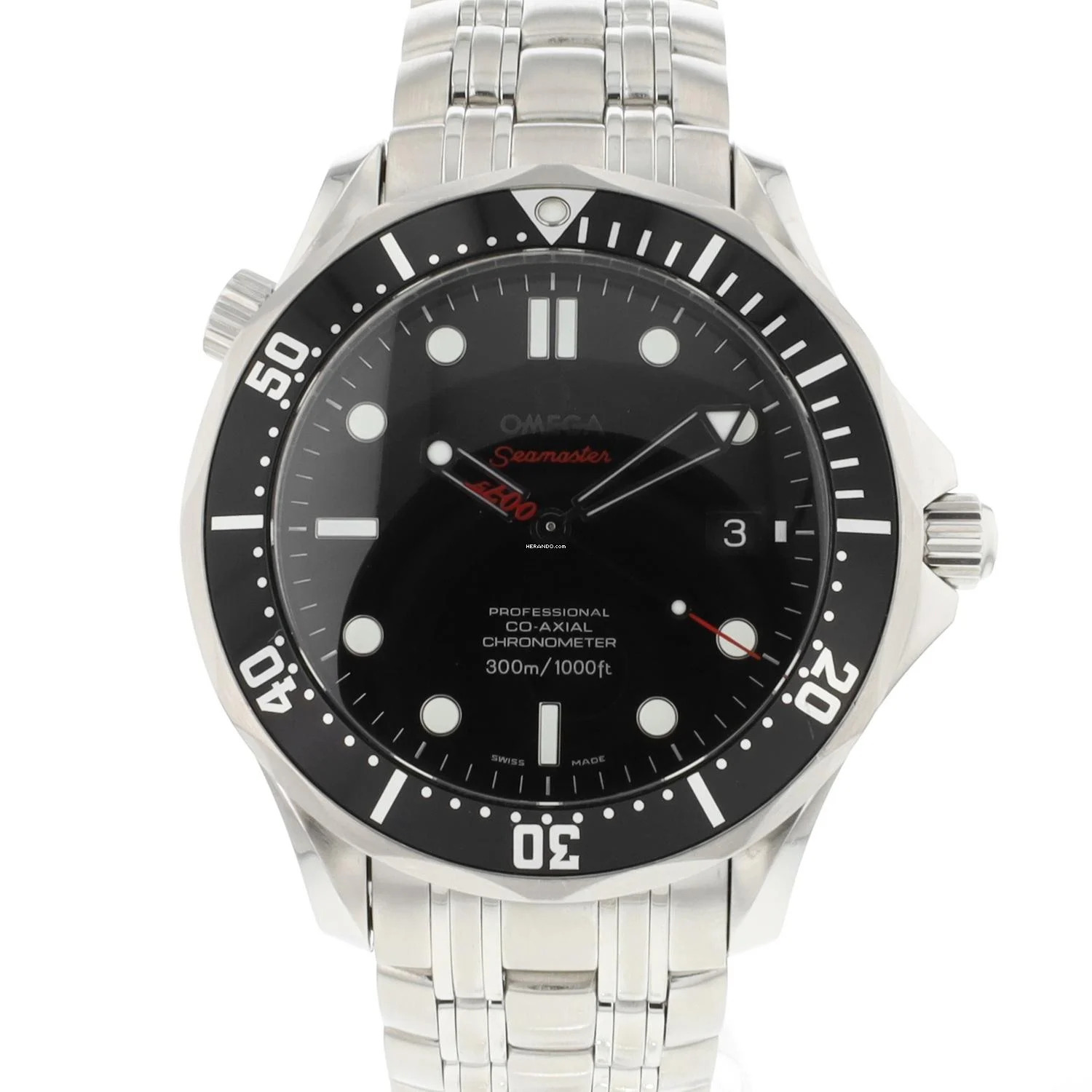 Omega Seamaster Diver 300 M 007 James Bond Black Limited Edition