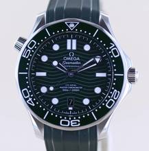Thumbnail von Omega Seamaster Diver 300 M Co-Axial Master Chronometer 42mm Top green Keramik Diver B+P