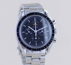 Thumbnail von Omega Speedmaster Professional Moonwatch Chrono Moonwatch Glasboden 50th Anniversary B+P