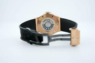 Thumbnail von Hublot Classic Fusion 45 Rose Gold Black Dial - With Box - 511.PX.2610LR