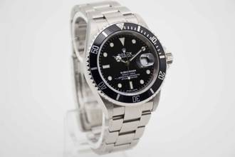 Thumbnail von Rolex Submariner Date 16610T no Holes Box & Papiere Z-Serie aus 2006