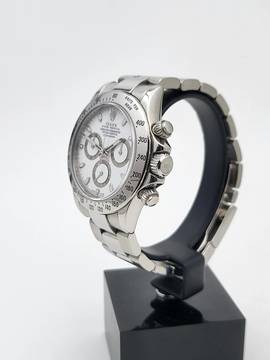  Rolex Daytona white dial rehaut Rolex serviced Full Set 2007 Austria 