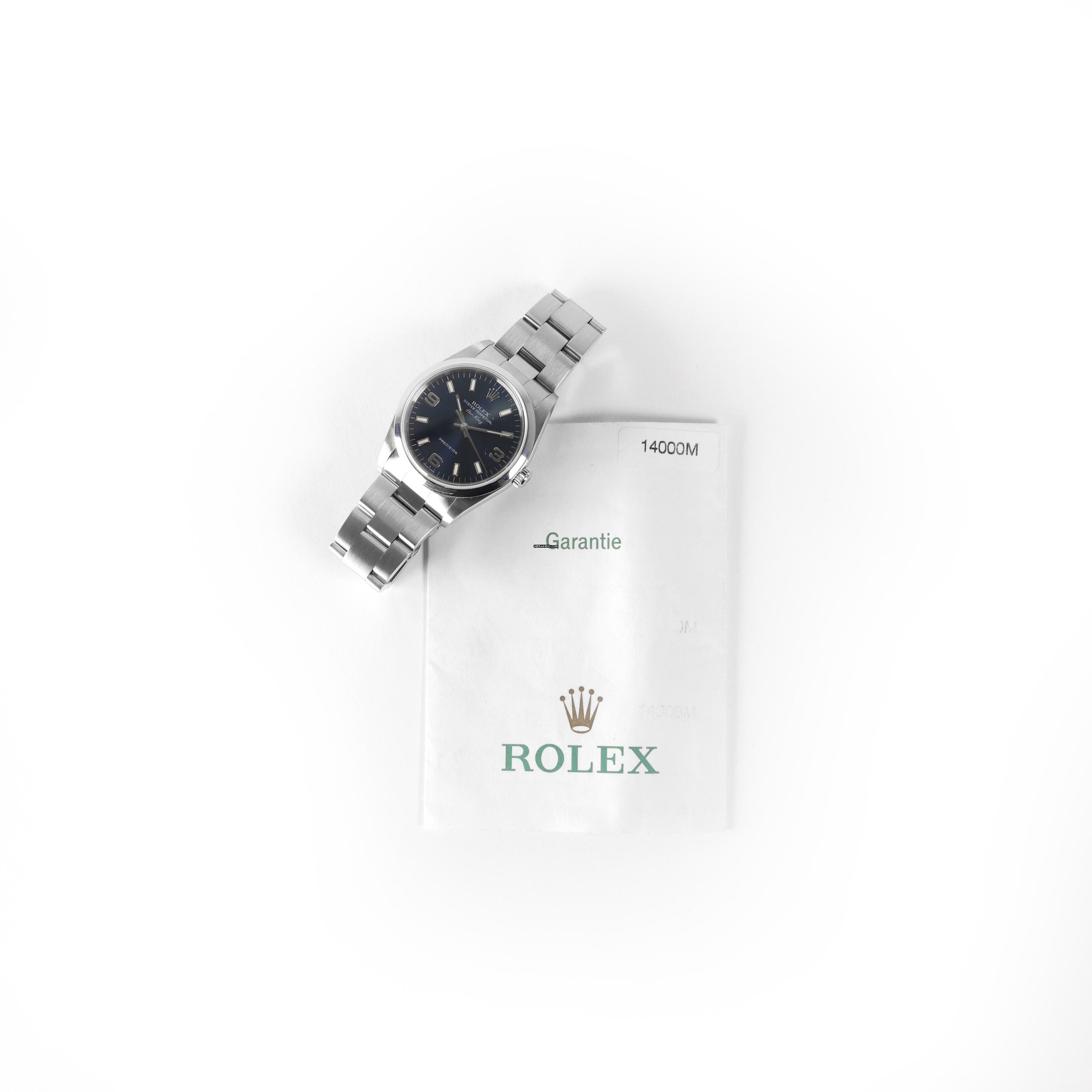 Thumbnail von Rolex Air King Blue Dial