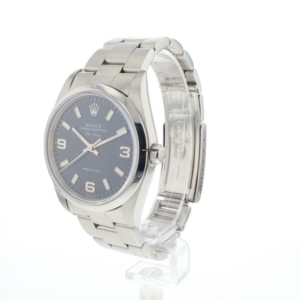 Thumbnail von Rolex Air King Blue Dial