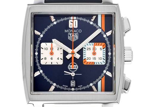  TAG Heuer Monaco X Gulf Special Edition Ref.CBL2115.FC6494 2025 Full Set Ungetragen 
