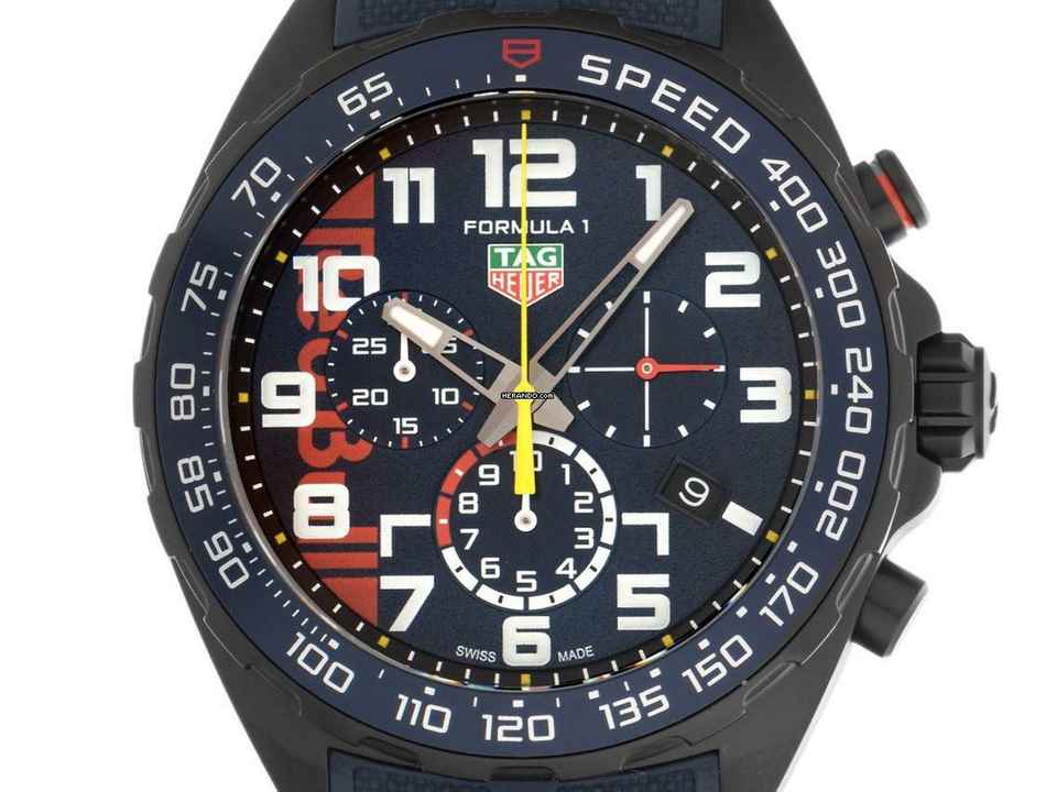  TAG Heuer Formula 1 Quarz Chronograph x Oracle Red Bull Racing Limited Ref.CAZ101AZ.FT8090 2025 Full Set Ungetragen 