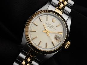 Thumbnail von Rolex Lady-Datejust Ref.6917 1983 Full Set sehr gut Vintage