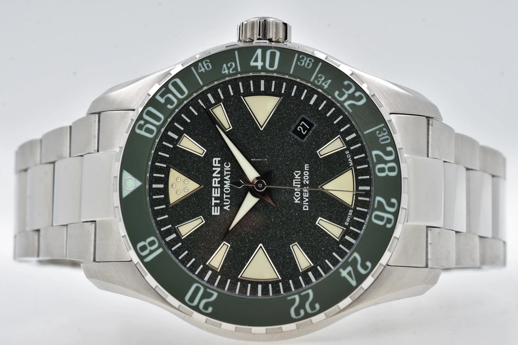  Eterna Kontiki Divers Edition Green 1292.41.51.1753 