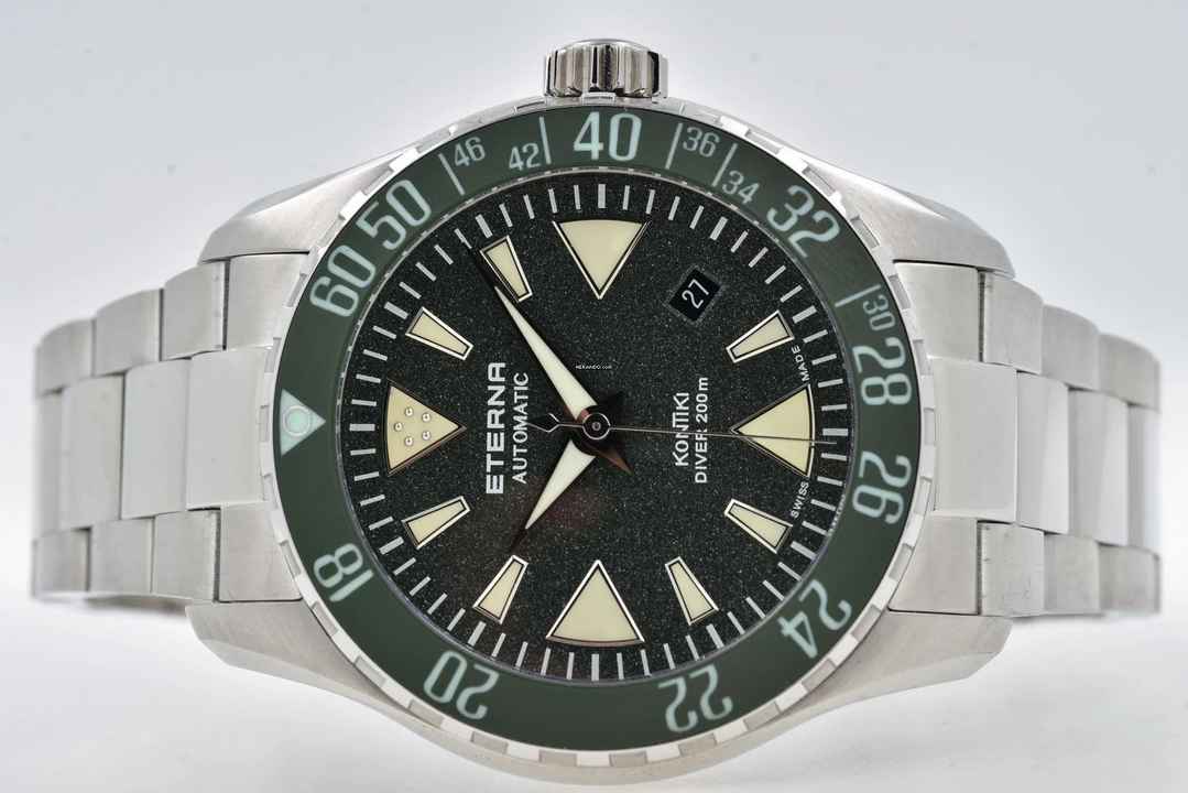  Eterna Kontiki Divers Edition Green 1292.41.51.1753 
