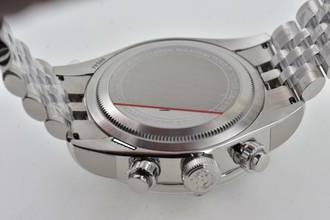 Thumbnail von Tudor Heritage Black Bay Chronograph 79360N Tiffany Flamingo Blue Dial Verklebt Stickers