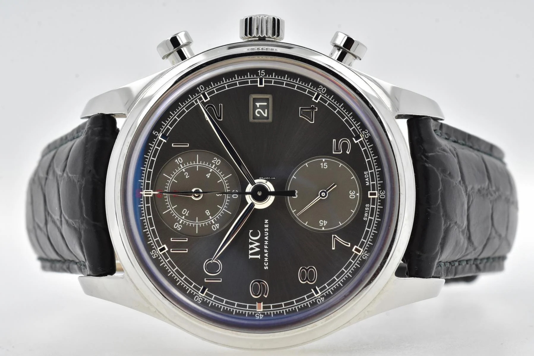  IWC Portugieser Chronograph Portuguese Classic Chronograph IW390404 Grey Dial 
