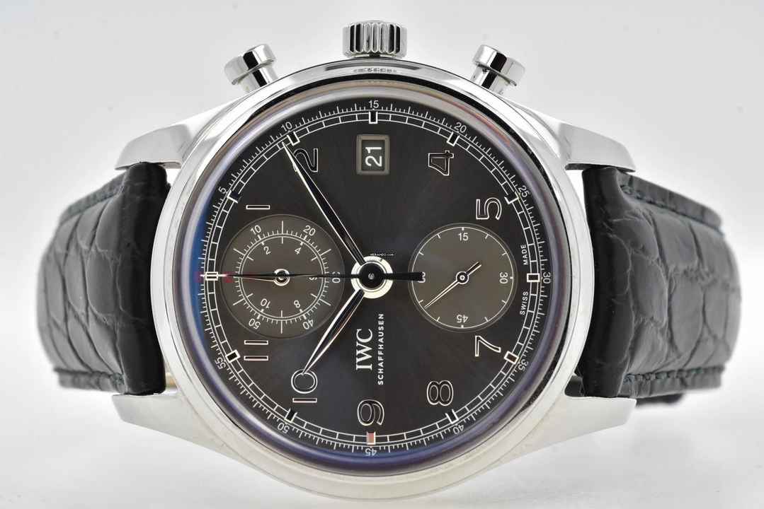  IWC Portugieser Chronograph Portuguese Classic Chronograph IW390404 Grey Dial 