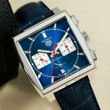 Thumbnail von TAG Heuer Monaco Calibre 02 blue NEW FULL SET