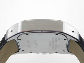 Thumbnail von Cartier Santos 100 XL 38 x 51 mm Tresoruhr im Full Set mit Box / Papiere und original Krokoband Wie Neu ! mit original Cartier Krokoband und Faltschließe