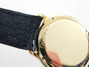 Thumbnail von Jaeger-LeCoultre Odysseus 18 Karat Gelbgold Odysseus Vollkalender Automatik Brunai Wappen Porzellan Zifferblatt Brunei Darussalam Wappen Vollkalender