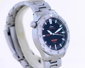 Thumbnail von Sinn UX EZM2B UX GSG 9 Einsatzzeitmesser Stahl Hydro Diver 5000M B+P Top