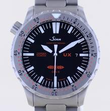 Thumbnail von Sinn UX EZM2B UX GSG 9 Einsatzzeitmesser Stahl Hydro Diver 5000M B+P Top
