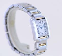 Thumbnail von Cartier Tank Française Lady Stahl Gold Quarz Klassiker Sportlich Top