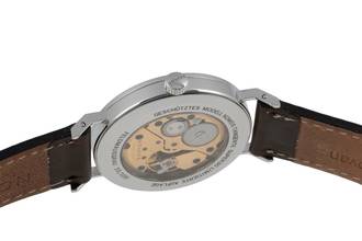 Thumbnail von NOMOS Tangente Super 30 Feldmausgrau Stahl Handaufzug Limited B&P 2004