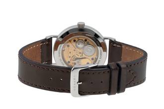 Thumbnail von NOMOS Tangente Super 30 Feldmausgrau Stahl Handaufzug Limited B&P 2004