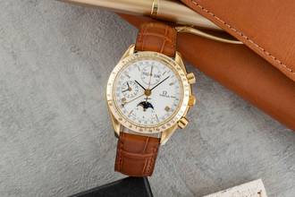 Thumbnail von Omega Speedmaster Golden Gate Chronograph 18K Gold Ref. 3131.20 Papiere