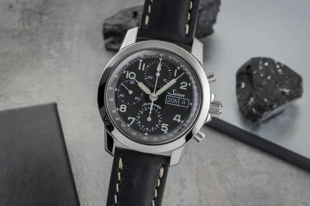  Sinn 103 St Ty Fliegerchronograph Edelstahl Automatik Herrenuhr Ref. 103.050 Box 
